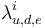  \lambda_{u,d,e}^i 