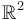 \mathbb{R}^2