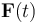 \mathbf{F}(t)\;