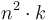 n^2 \cdot k