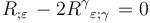 R_{;\varepsilon}  \, -  2R^\gamma{}_{\varepsilon;\gamma} \,  = 0