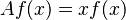  A f(x) = xf(x) 