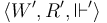 \langle W',R',\Vdash'\rangle