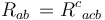 R_{ab} \, = R^c{}_{acb}