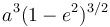 a^3 (1-e^2)^{3/2}