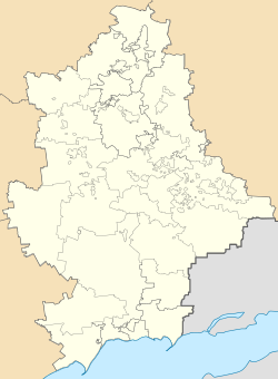 Horlivka is located in Donetsk Oblast