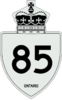 Highway 85 shield