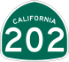 State Route 202 marker