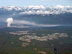 Skyline of Kitimat