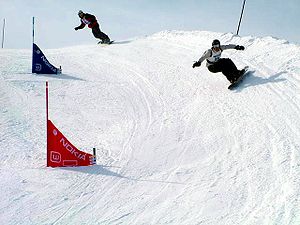 Boardercross competition