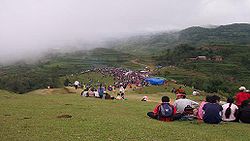 Chandi Bazar: a famous spot of Kirat Rai Ubhauli festival in Balankha