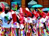 A Carnival troupe in the Virgin Islands