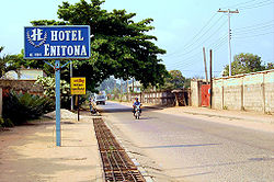 A street in Aba