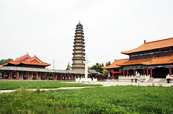 A pagoda in Wenshang