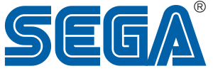 The word "Sega" in blue text