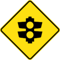 Australia road sign W3-Q01.svg