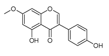 Chemical structure of prunetin