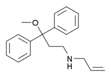 Chemical structure of Alimadol.