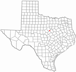 Location of Hico, Texas