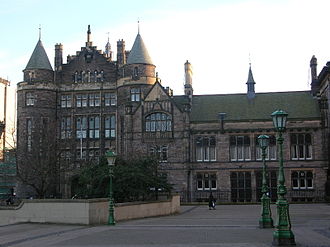 Teviot Row House, as viewed from Bristo Square