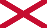 St Patrick's saltire.svg