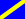 Blue flag with yellow stripe