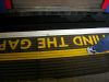 "Mind The Gap" sign in the tube station at Charing Cross, London