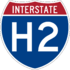 Interstate H-2 marker