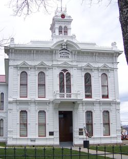 The Mono County Court House in Bridgeport