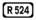 R524 Regional Route Shield Ireland.png