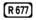 R677 Regional Route Shield Ireland.png