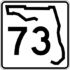 State Road 73 marker