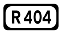 R404 road shield}}