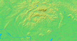 Location of Gelnica in Slovakia