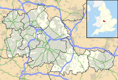 Willenhall is located in West Midlands county