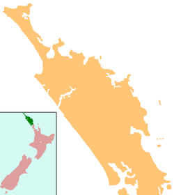 Kaikohe is located in Northland Region