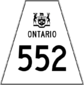 Highway 552 shield