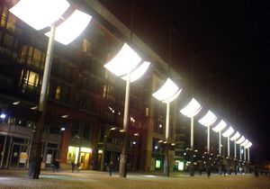 Smithfield square, Dublin.