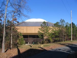 Dean Smith Center, from the rear