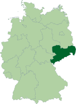 Deutschland Lage von Sachsen.svg