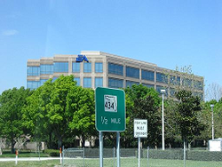 Outside view of EA Tiburon building