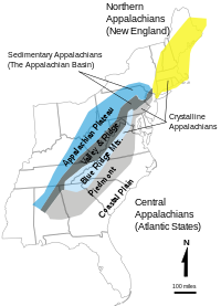 Appalachian Mountain system