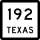 Texas 192.svg