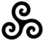 The triple spiral is one of the main symbols of Celtic Reconstructionism