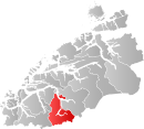 Stranda within Møre og Romsdal