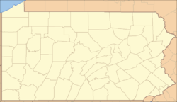 Location of Orwigsburg Pennsylvania