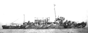 USS Barr (APD-39) shown after conversion to Auxiliary High Speed Transport