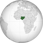 Nigeria (orthographic projection).svg