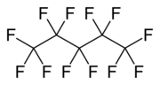 Structural formula of perflenapent