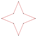 Isotoxal square star 8-3.svg